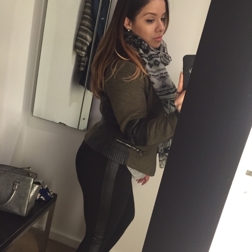 Olive green jacket